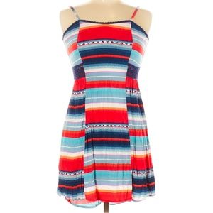 Mossimo Aztec Striped Sundress Like New Sz Lg